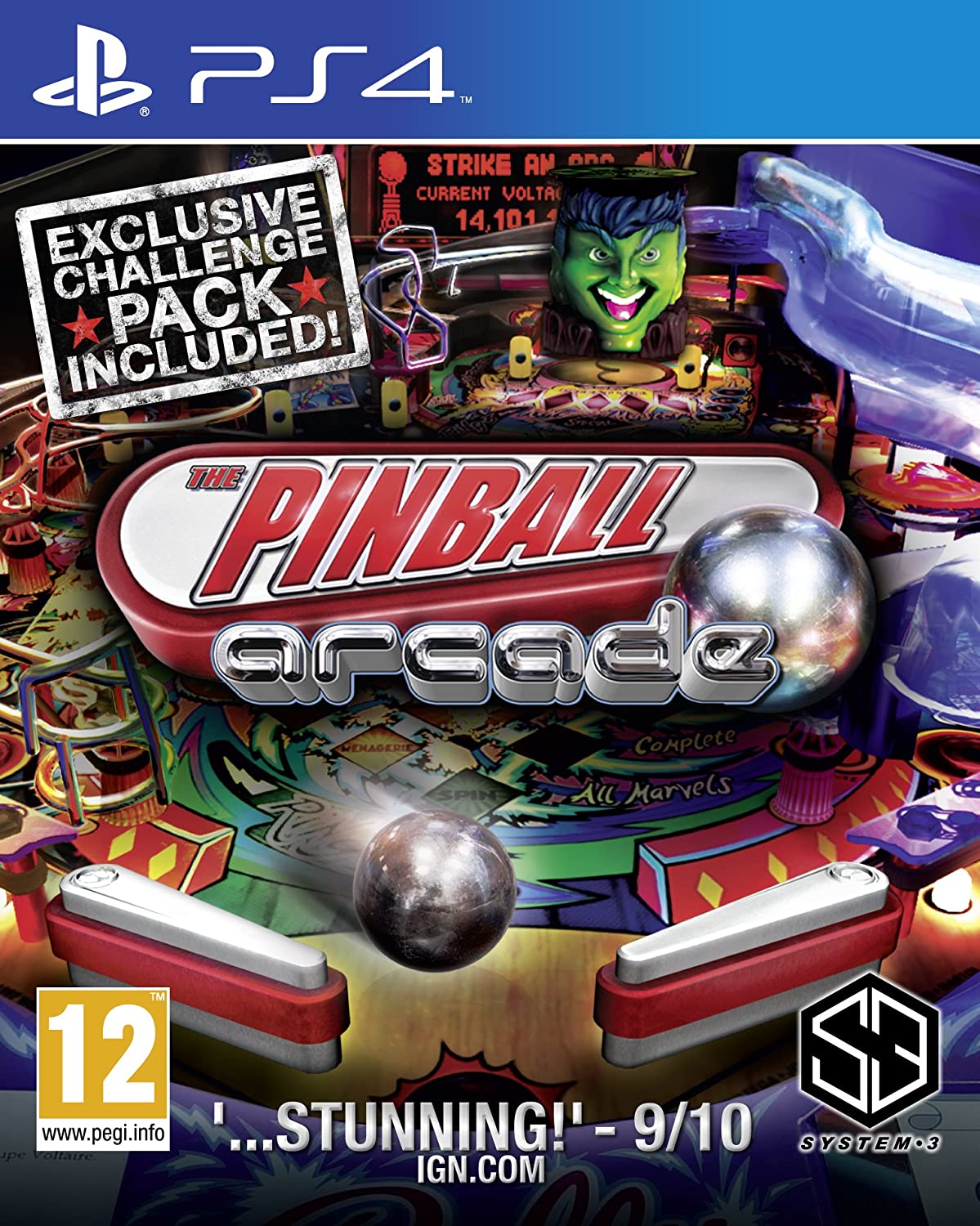 ps3 pinball arcade problem